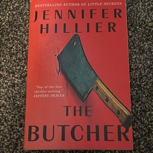 Red 'The Butcher' Book by Jennifer Hillier